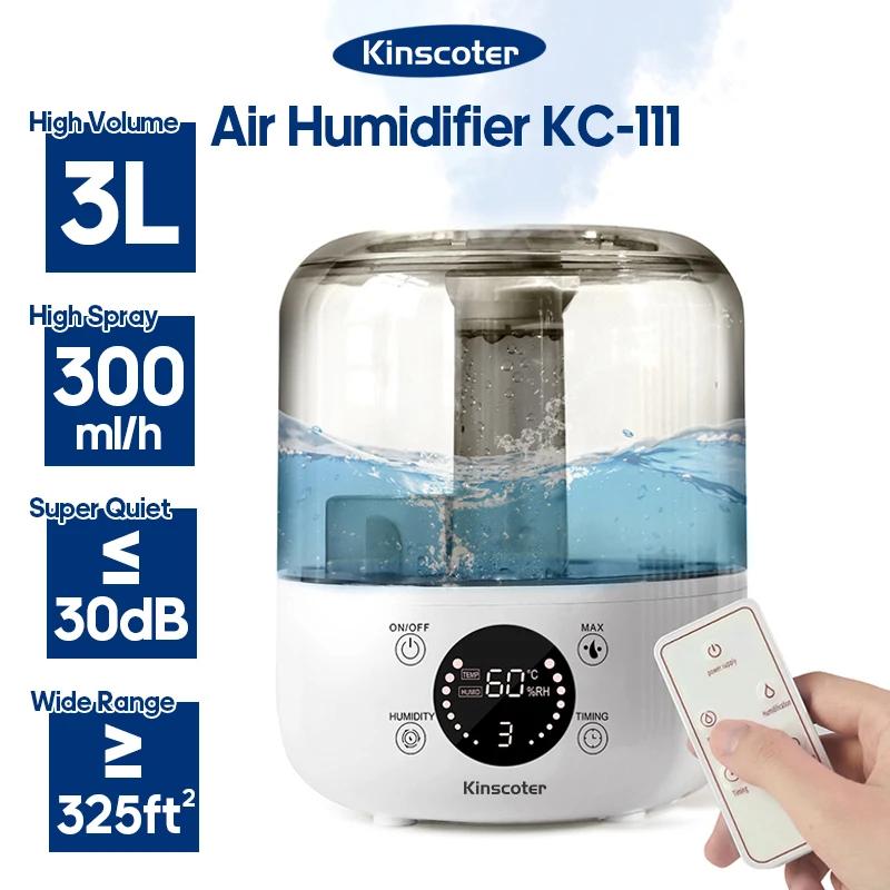 KINSCOTER 3L    뷮   Ĺ ̽Ʈ Ʒθ ǻ  Ÿ̸  KINSCOTER 3L Air Humidifier Professional Large Capacity